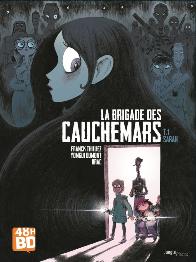 Couverture de l'album La Brigade des cauchemars Tome 1 Sarah