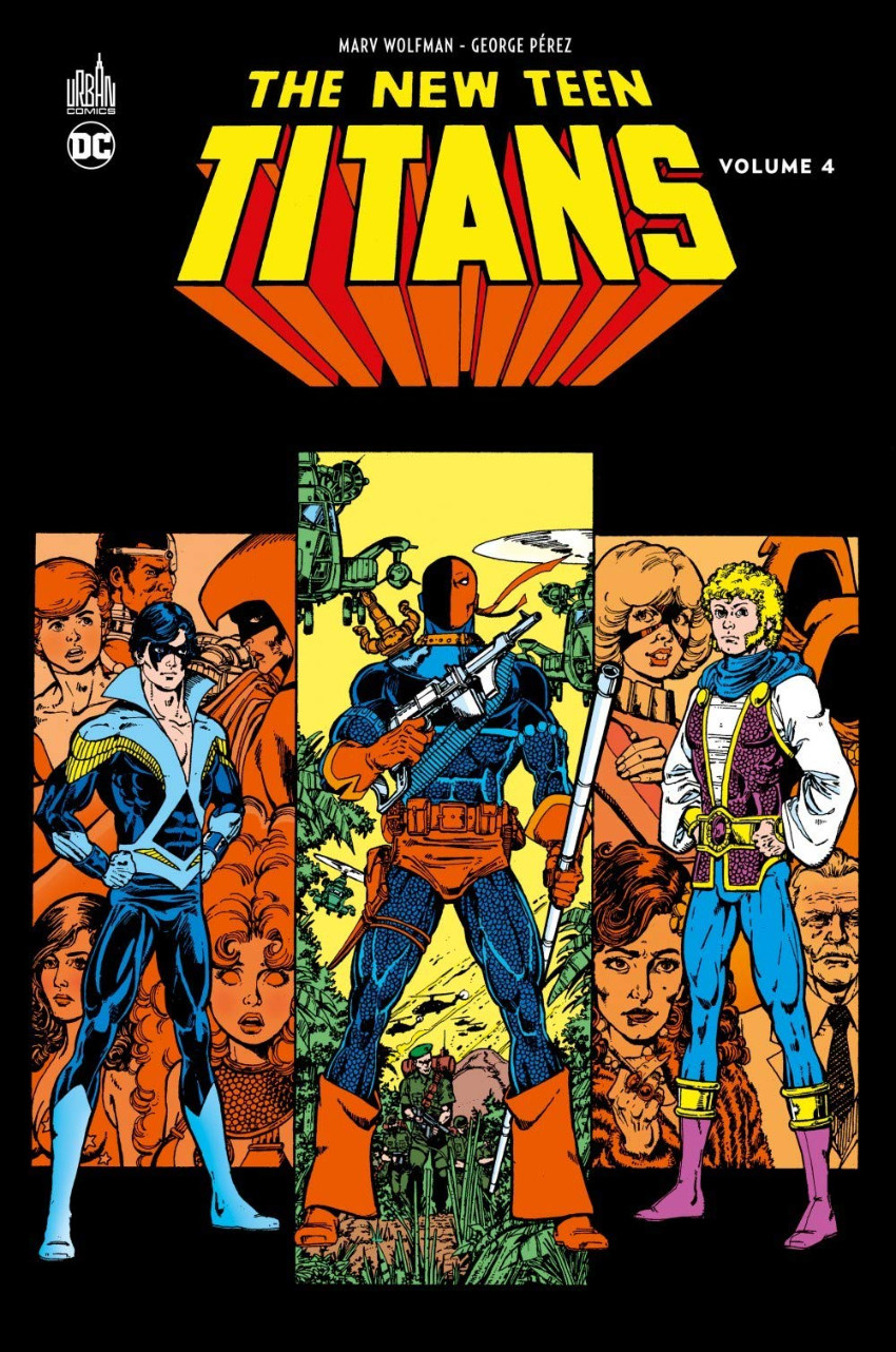 Couverture de l'album The New Teen Titans Volume 4