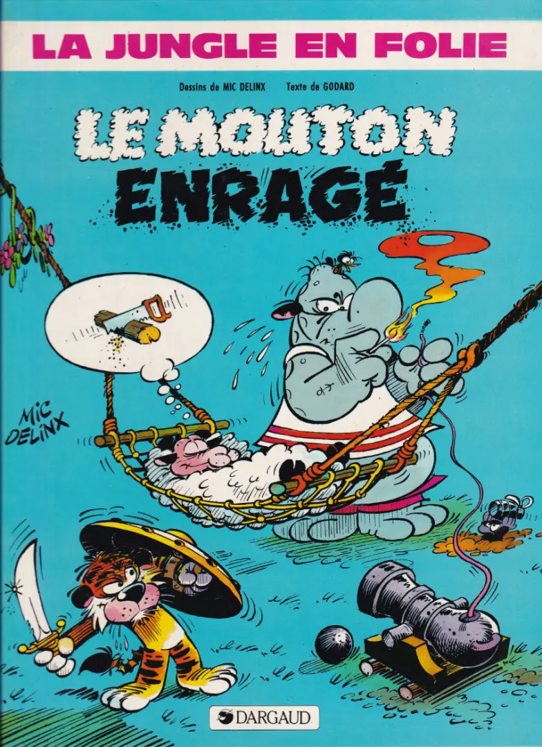 Couverture de l'album La Jungle en folie Tome 7 Le Mouton Enragé