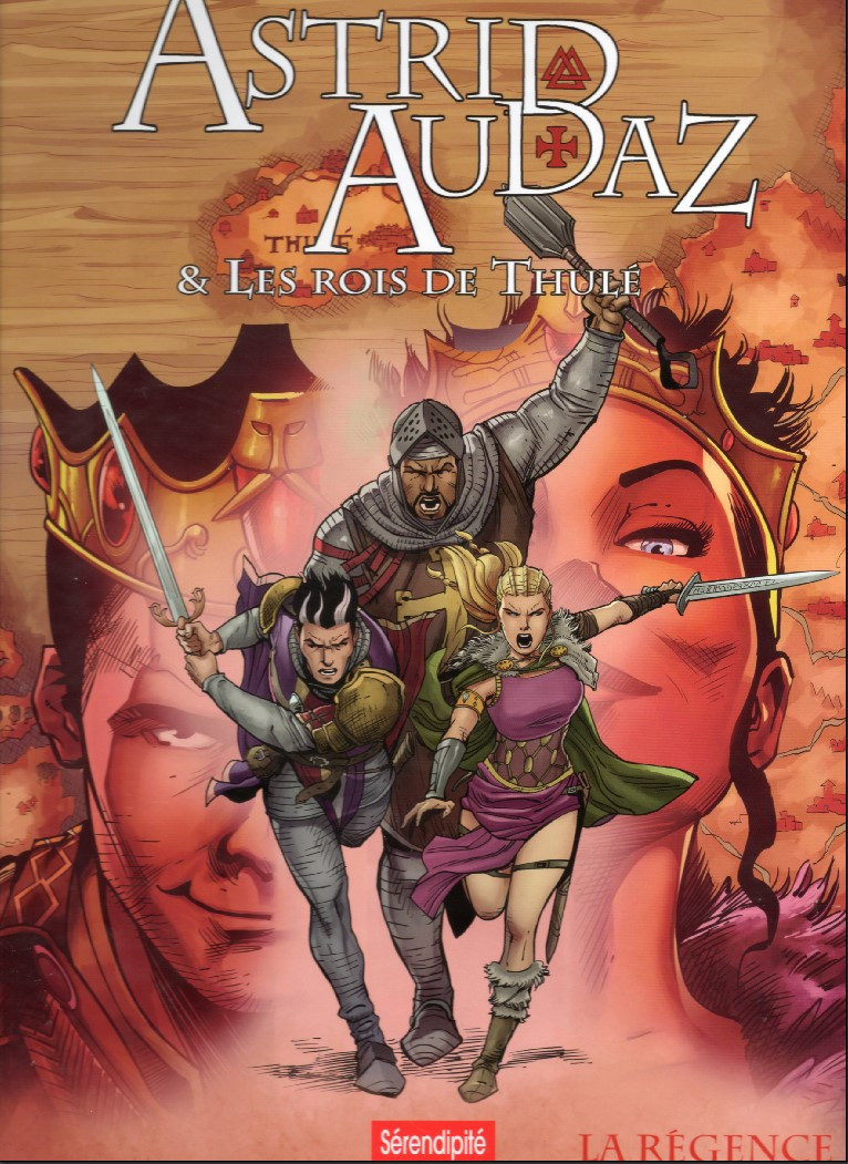 Couverture de l'album Astrid & Audaz et les rois de Thulé Tome 2 La Régence