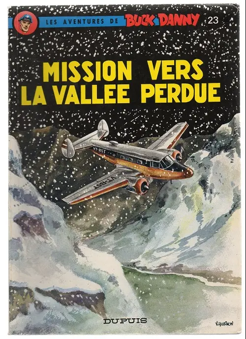 Couverture de l'album Buck Danny Tome 23 Mission vers la vallée perdue