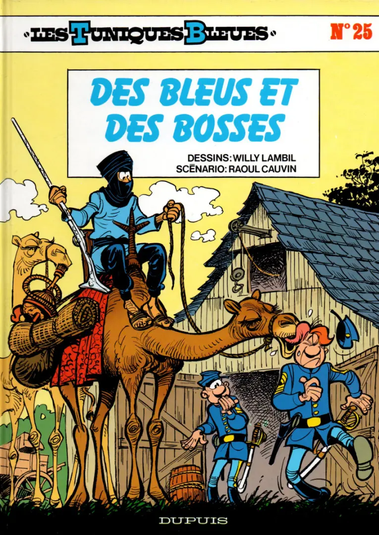 Couverture de l'album Les Tuniques Bleues Tome 25 Des bleus et des bosses