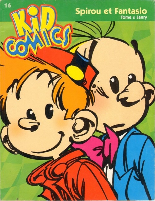 Couverture de l'album Spirou et Fantasio Tome 36 Kid Comics 16 L'Horloger de la comète