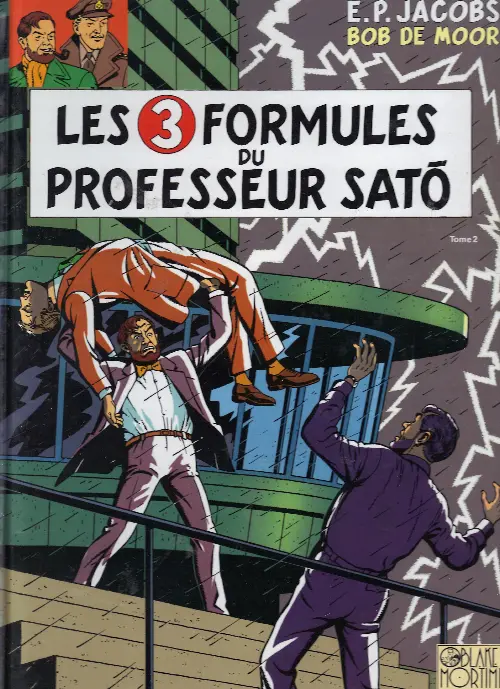 Couverture de l'album Blake et Mortimer Tome 12 Les 3 Formules du Professeur Satô - Tome 2