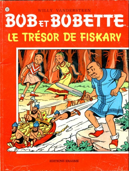 Couverture de l'album Bob et Bobette Tome 137 Le trésor de fiskary