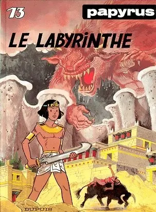 Couverture de l'album Papyrus Tome 13 Le labyrinthe