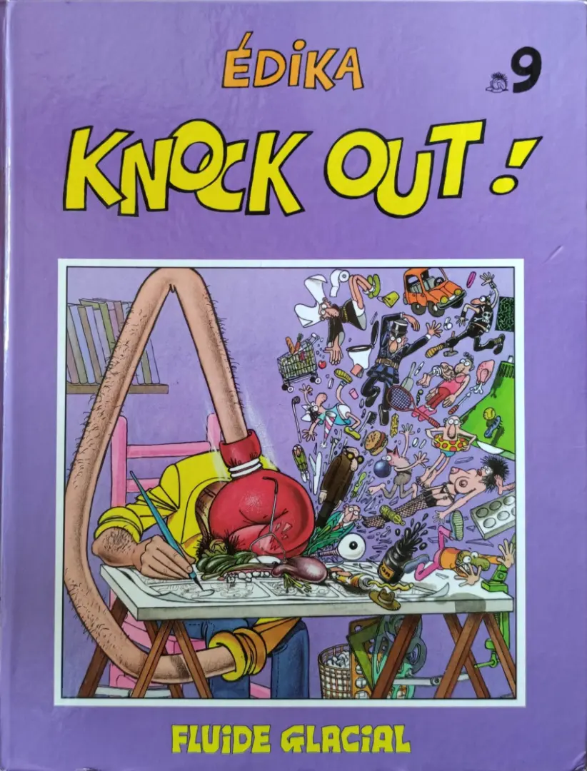 Couverture de l'album Édika Tome 9 Knock out !
