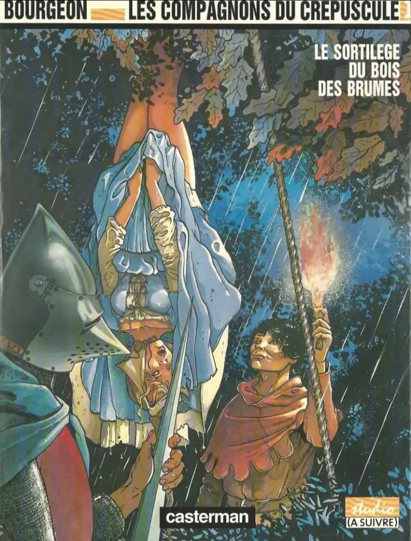 Couverture de l'album Les Compagnons du crépuscule Tome 1 Le sortilège du bois des brumes