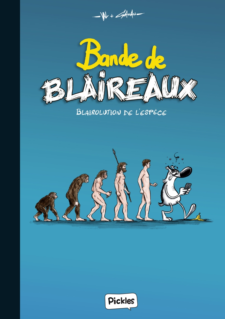 Couverture de l'album Bande de blaireaux Blairolution de l'espèce