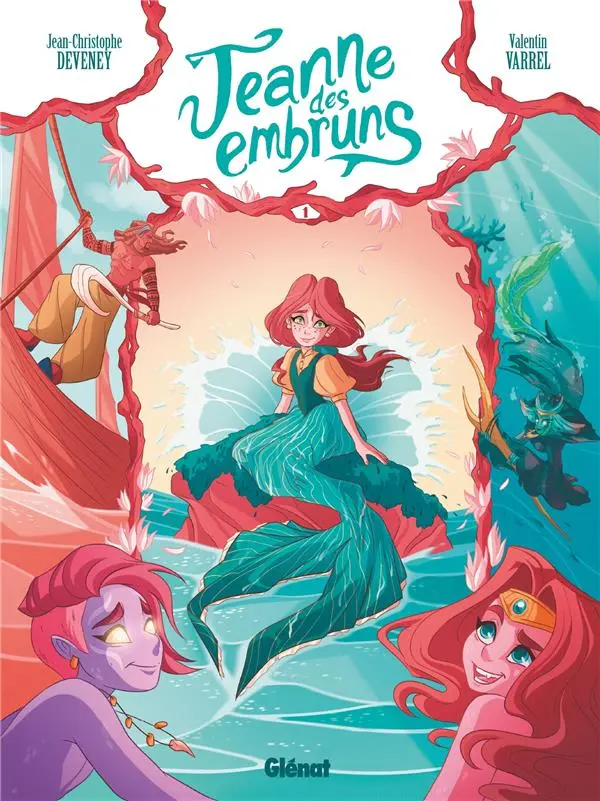 Couverture de l'album Jeanne des embruns 1 Nacre et Cobalt