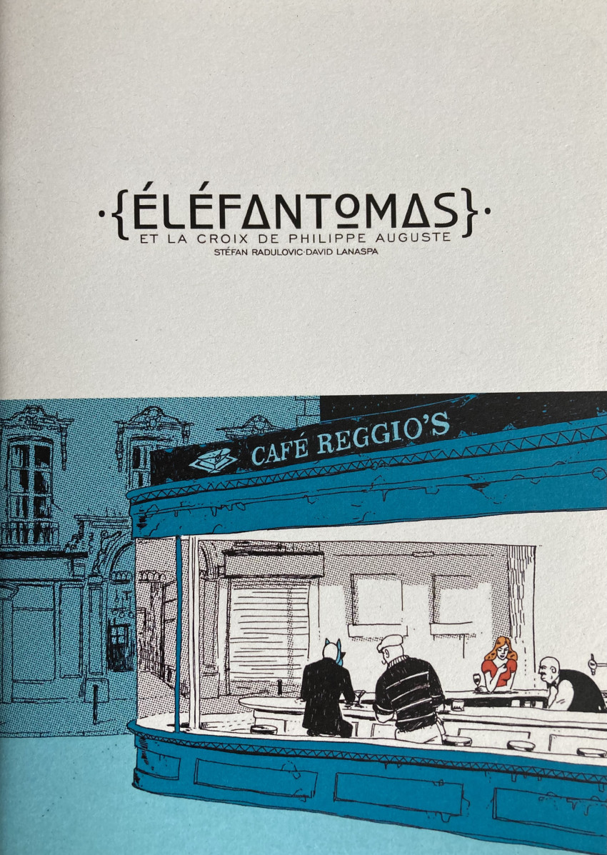 Couverture de l'album Eléfantomas Eléfantomas et la croix de Philippe Auguste