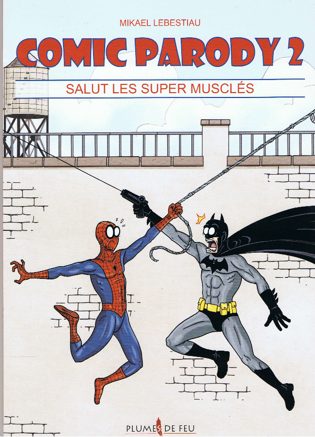 Couverture de l'album Comic Parody Tome 2 Salut les Super Musclés