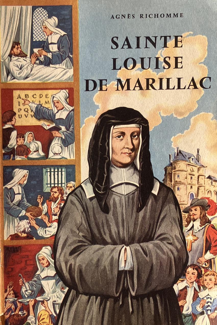 Couverture de l'album Belles histoires Belles vies Tome 33 Sainte Louise de Marillac