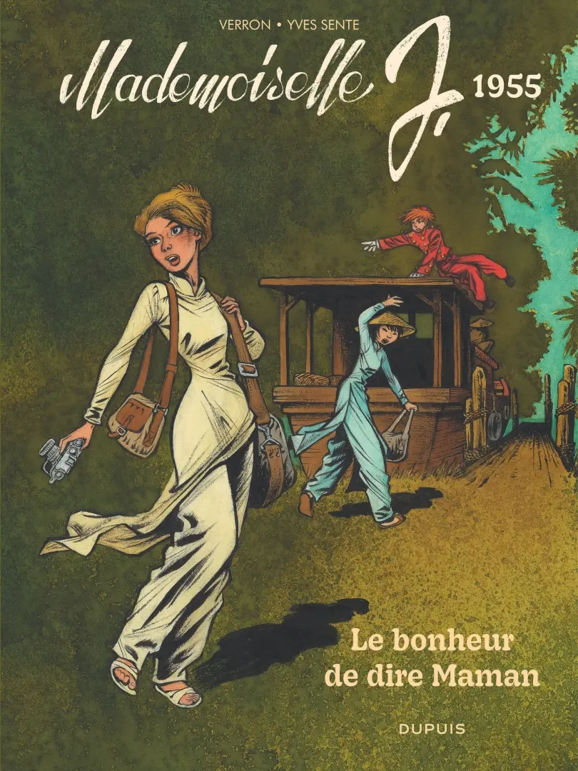 Couverture de l'album Mademoiselle J. Tome 4 Le bonheur de dire Maman - 1955