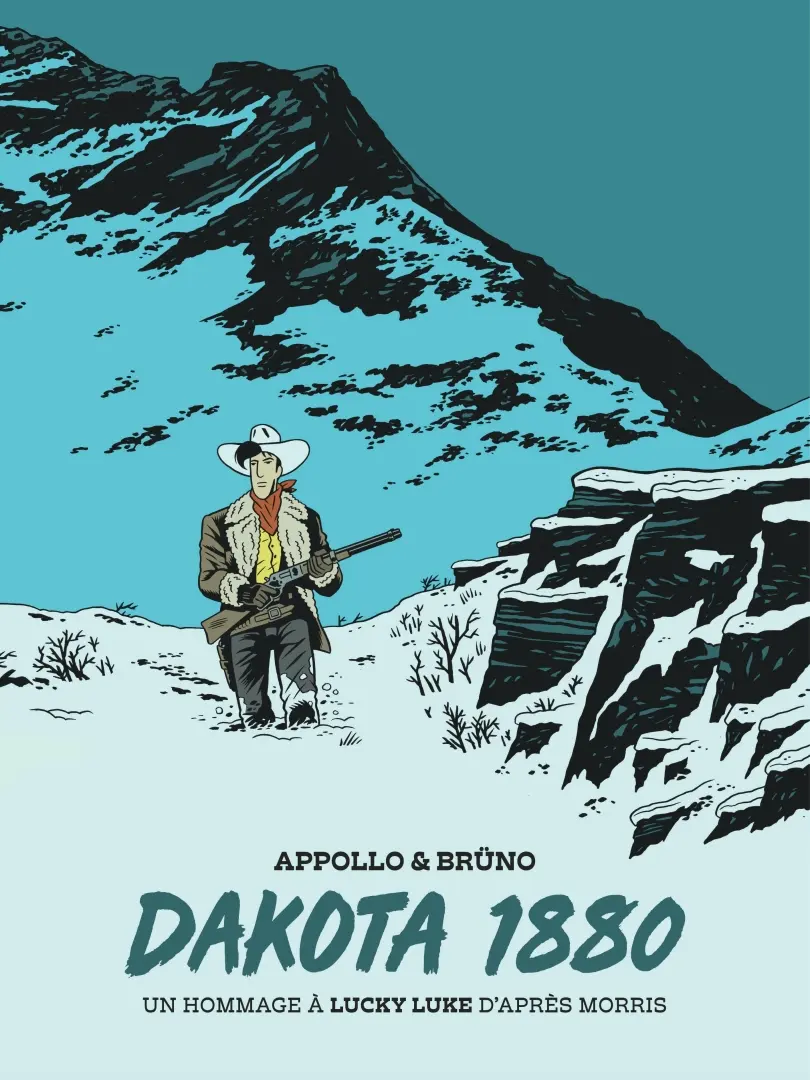 Couverture de l'album Un hommage à Lucky Luke d'après Morris Tome 5 Dakota 1880