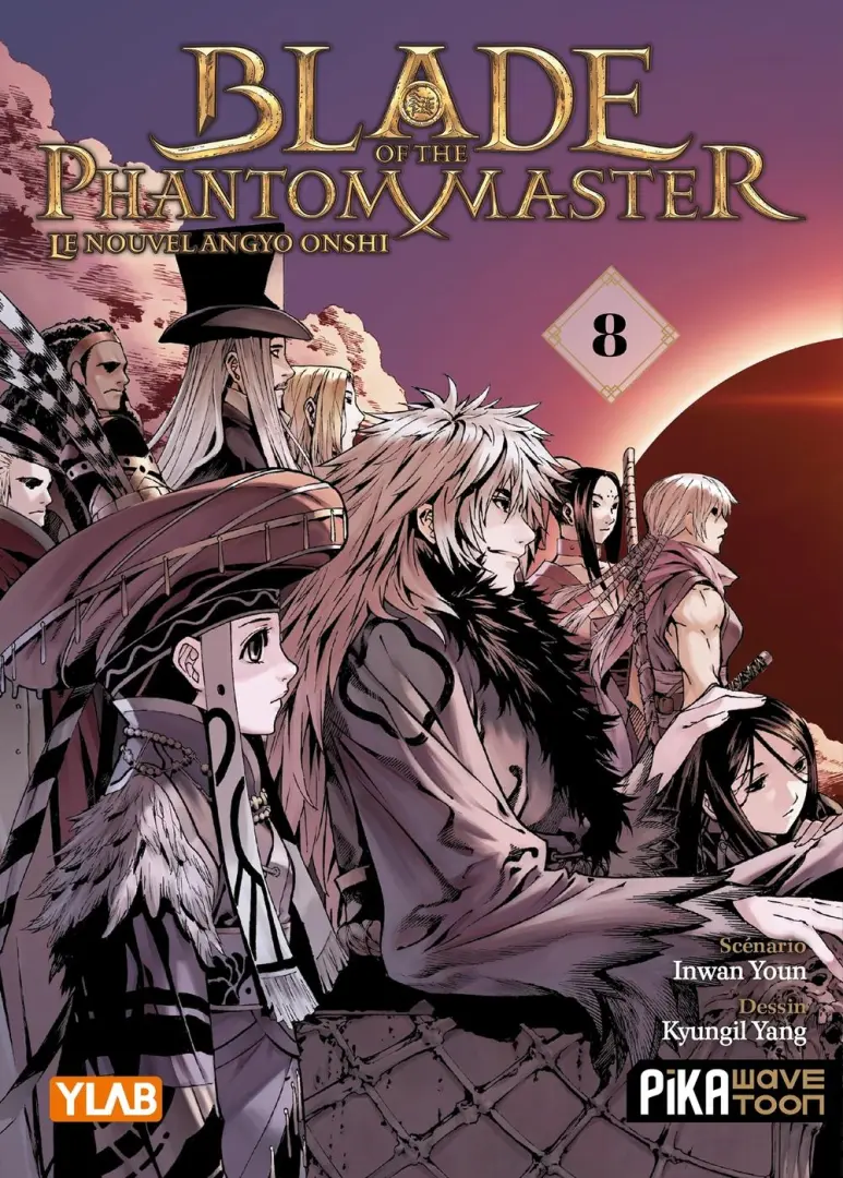 Couverture de l'album Blade of the Phantom Master - Le Nouvel Angyo Onshi 8