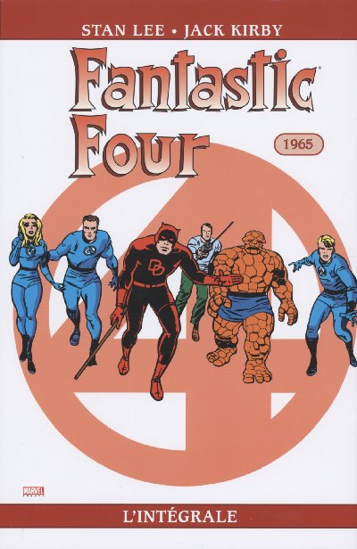 Couverture de l'album Fantastic Four - L'intégrale Tome 4 1965