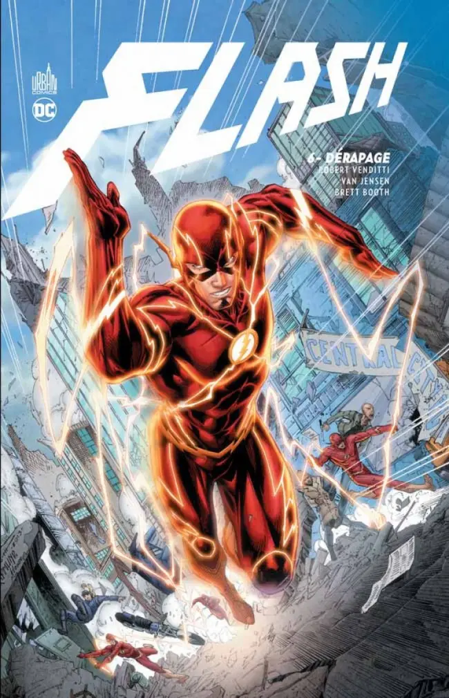 Couverture de l'album Flash Tome 6 Dérapage