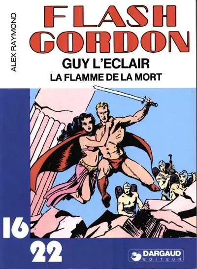 Couverture de l'album Flash Gordon 16/22 Tome 2 La Flamme de la mort