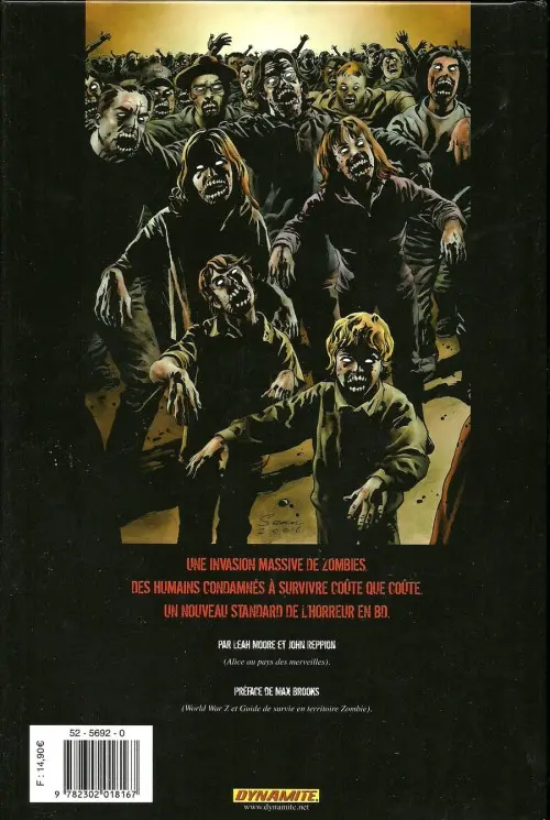 Verso de l'album Raise the dead Tome 2 La Fin du commencement