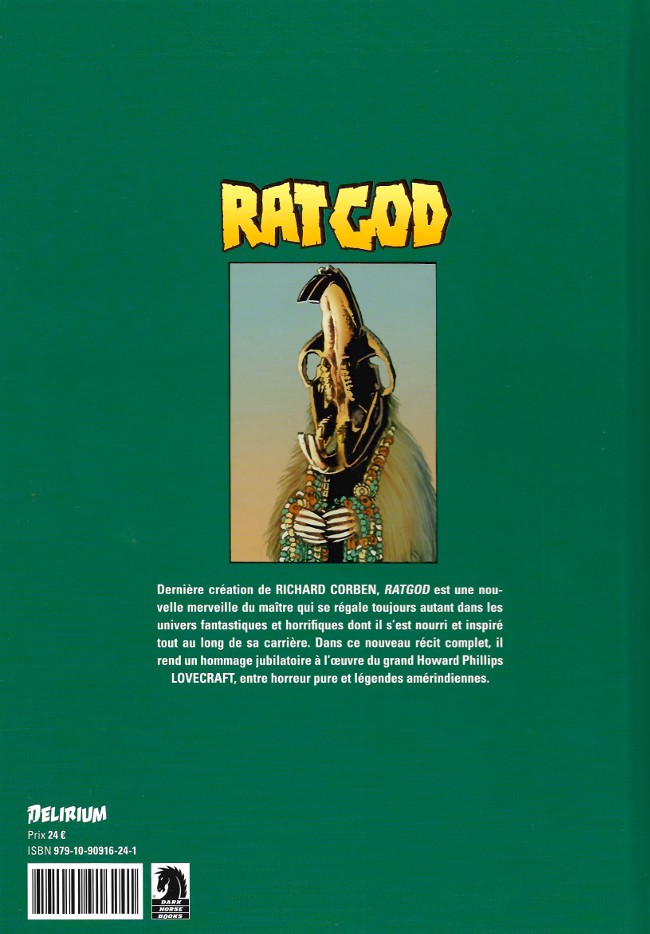 Verso de l'album Ratgod