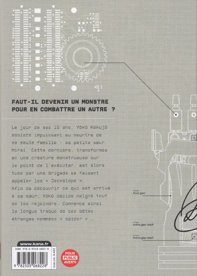 Verso de l'album Smokin' parade 1