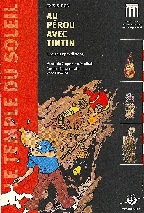 Verso de l'album Tintin - Publicités Tome 6 L'oreille cassée (3)