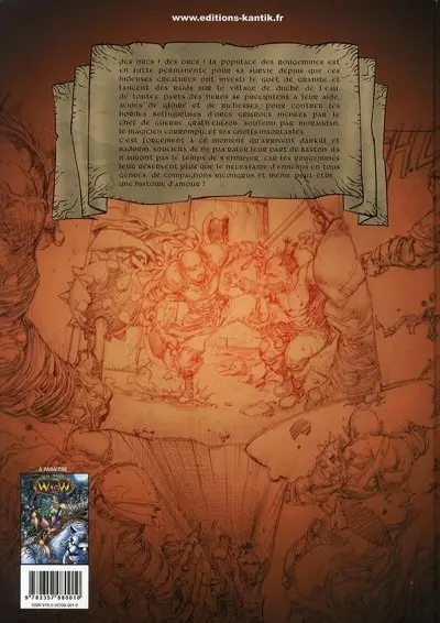 Verso de l'album WaoW Tome 2 La menace Grisrocs