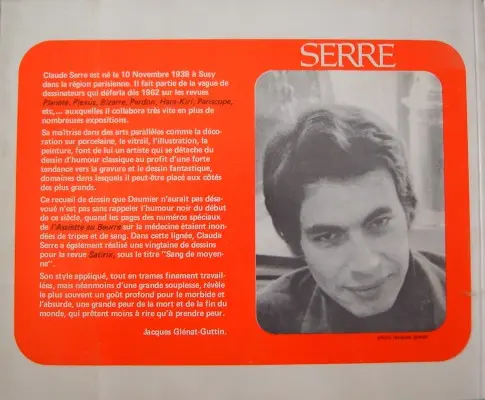 Verso de l'album Humour noir et hommes en blanc