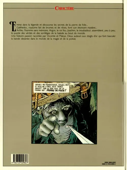 Verso de l'album Balade au Bout du monde Tome 4 La pierre de folie