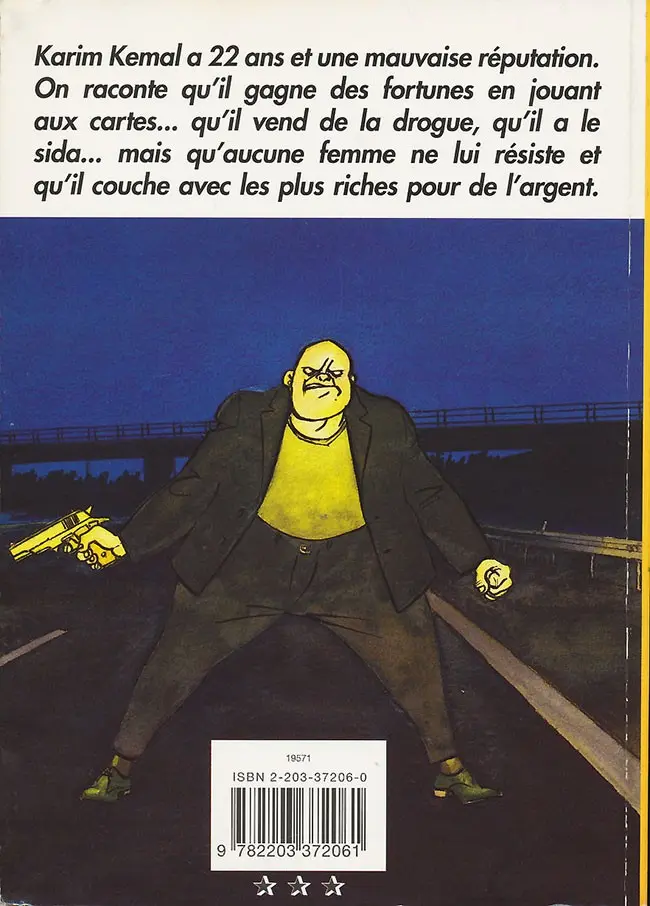 Verso de l'album L'Autoroute du soleil