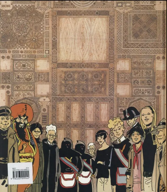 Verso de l'album Corto Maltese Tome 4 Fable de Venise