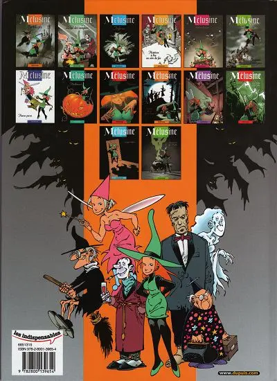 Verso de l'album Mélusine Tome 10 Contes de la pleine lune