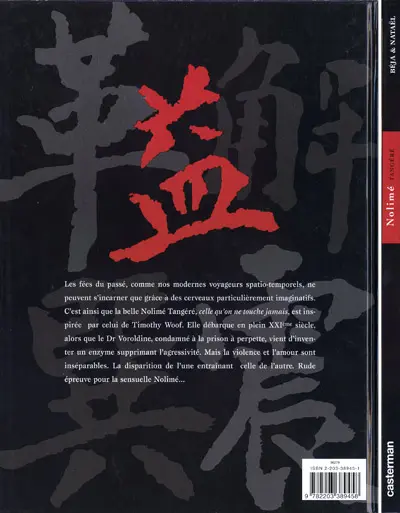 Verso de l'album Nolimé Tangéré