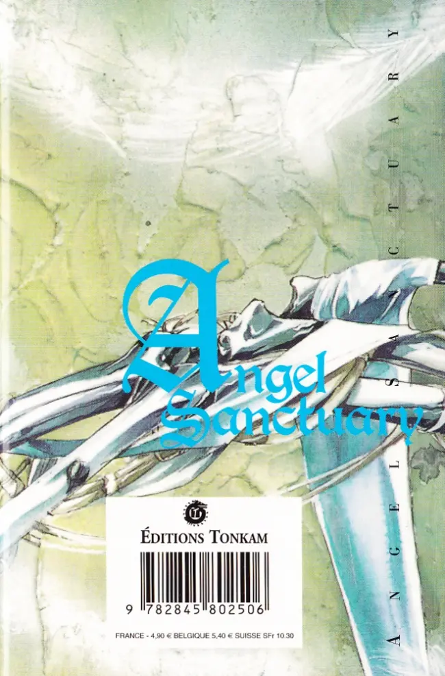 Verso de l'album Angel Sanctuary 18