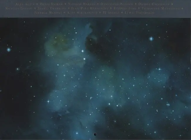 Verso de l'album Le Château des étoiles Une année dans le Château des étoiles