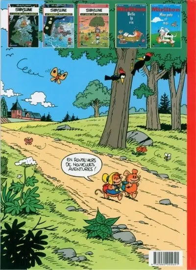 Verso de l'album Sibylline - Flouzemaker Tome 3 Sibylline et la Lande aux sortilèges