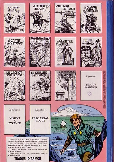 Verso de l'album Les Timour Tome 11 La francisque et le cimeterre
