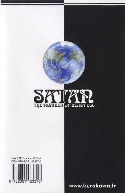 Verso de l'album Satan 666 19