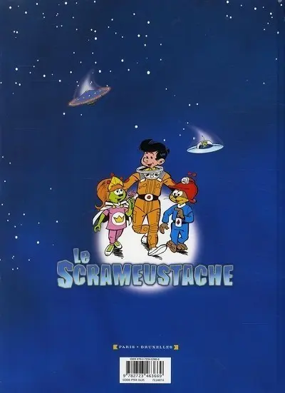 Verso de l'album Le Scrameustache Tome 29 Le président galaxien