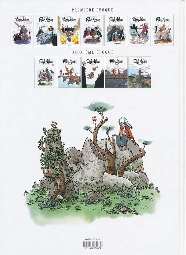 Verso de l'album Ralph Azham Tome 12 Lâcher prise