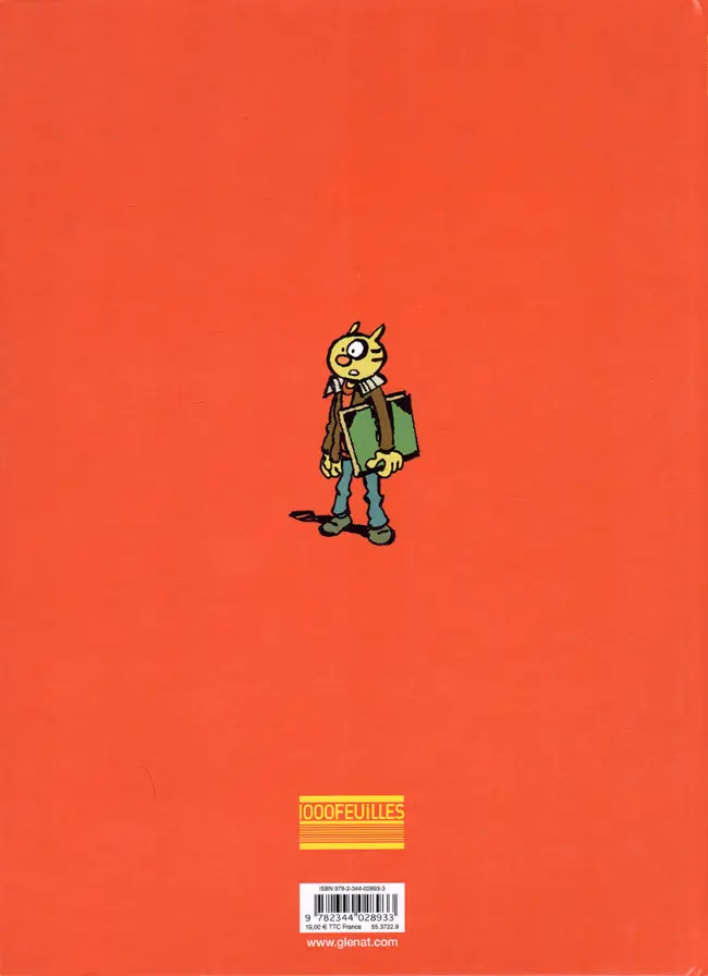 Verso de l'album Le Roi des Bourdons