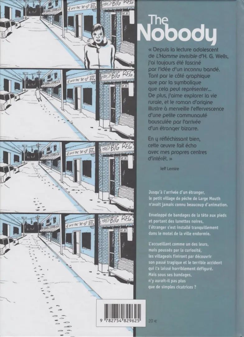 Verso de l'album The Nobody