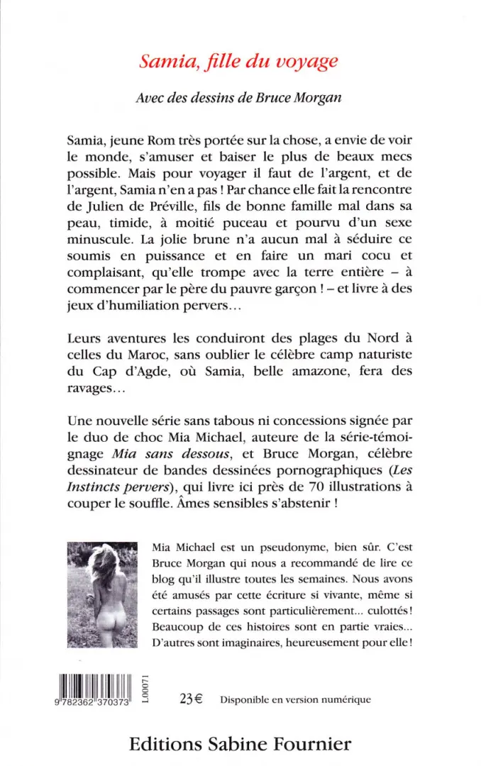 Verso de l'album Samia, fille du voyage Tome 1