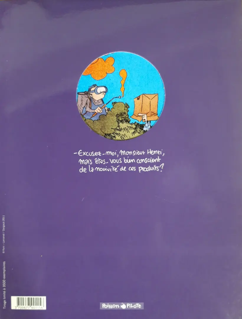 Verso de l'album Le Retour à la terre Tome 2 Les projets