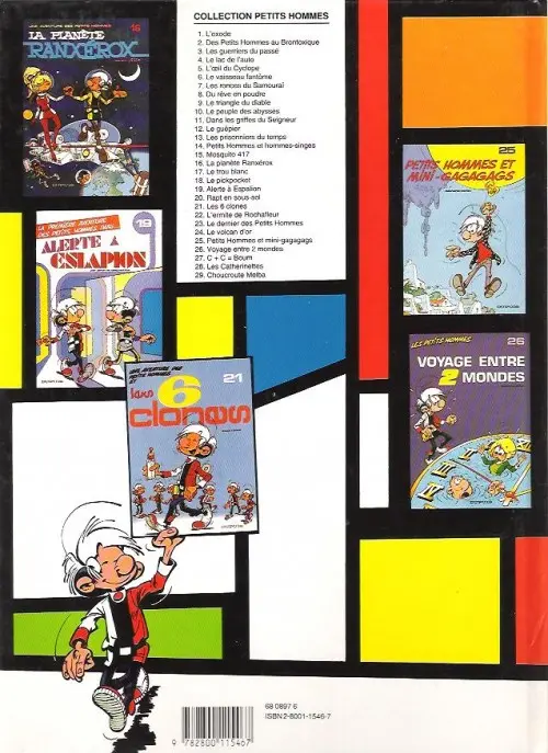Verso de l'album Les Petits hommes Tome 22 L'ermite de Rochafleur