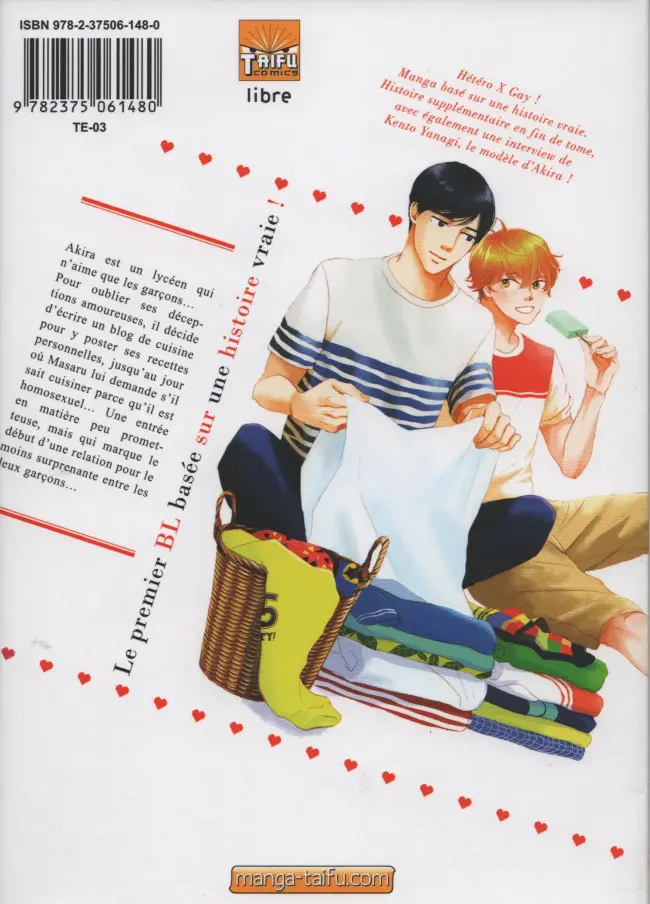 Verso de l'album A story of love