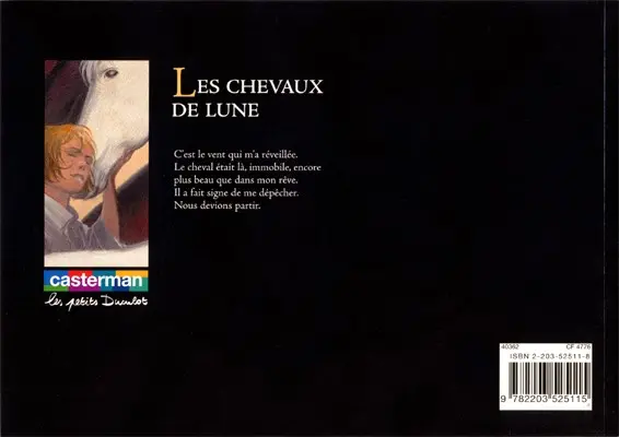 Verso de l'album Les Chevaux de lune