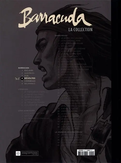 Verso de l'album Barracuda Tome 4 Révoltes