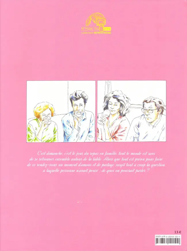 Verso de l'album Formica Une tragédie en trois actes